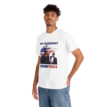 Donald Trump 2024 Survived Shot At Election Rally Unisex T-shirt