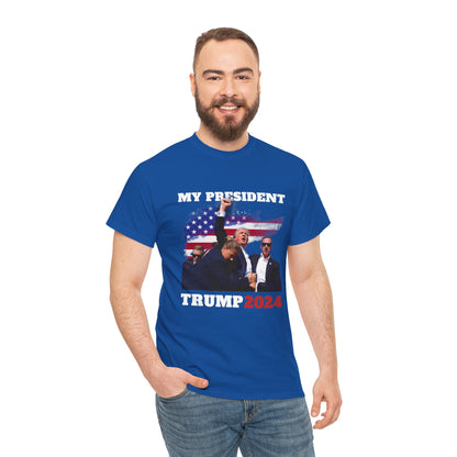 Donald Trump 2024 Survived Shot At Election Rally Unisex T-shirt