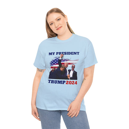 Donald Trump 2024 Survived Shot At Election Rally Unisex T-shirt