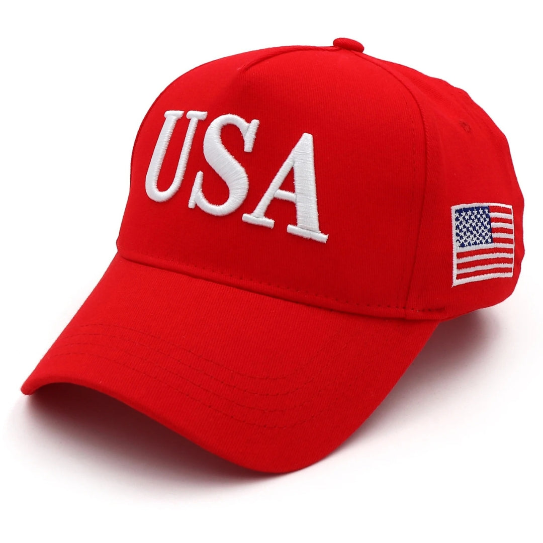 New 45-47 Donald Trump 2024 Red Baseball Caps Large Size USA Snapback President Hat Embroidery Wholesale Drop Shipping Hats