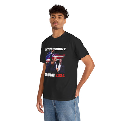 Donald Trump 2024 Survived Shot At Election Rally Unisex T-shirt