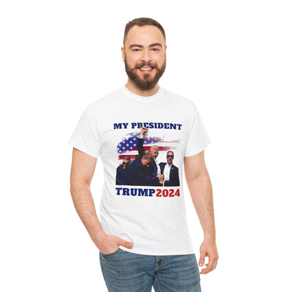 Donald Trump 2024 Survived Shot At Election Rally Unisex T-shirt