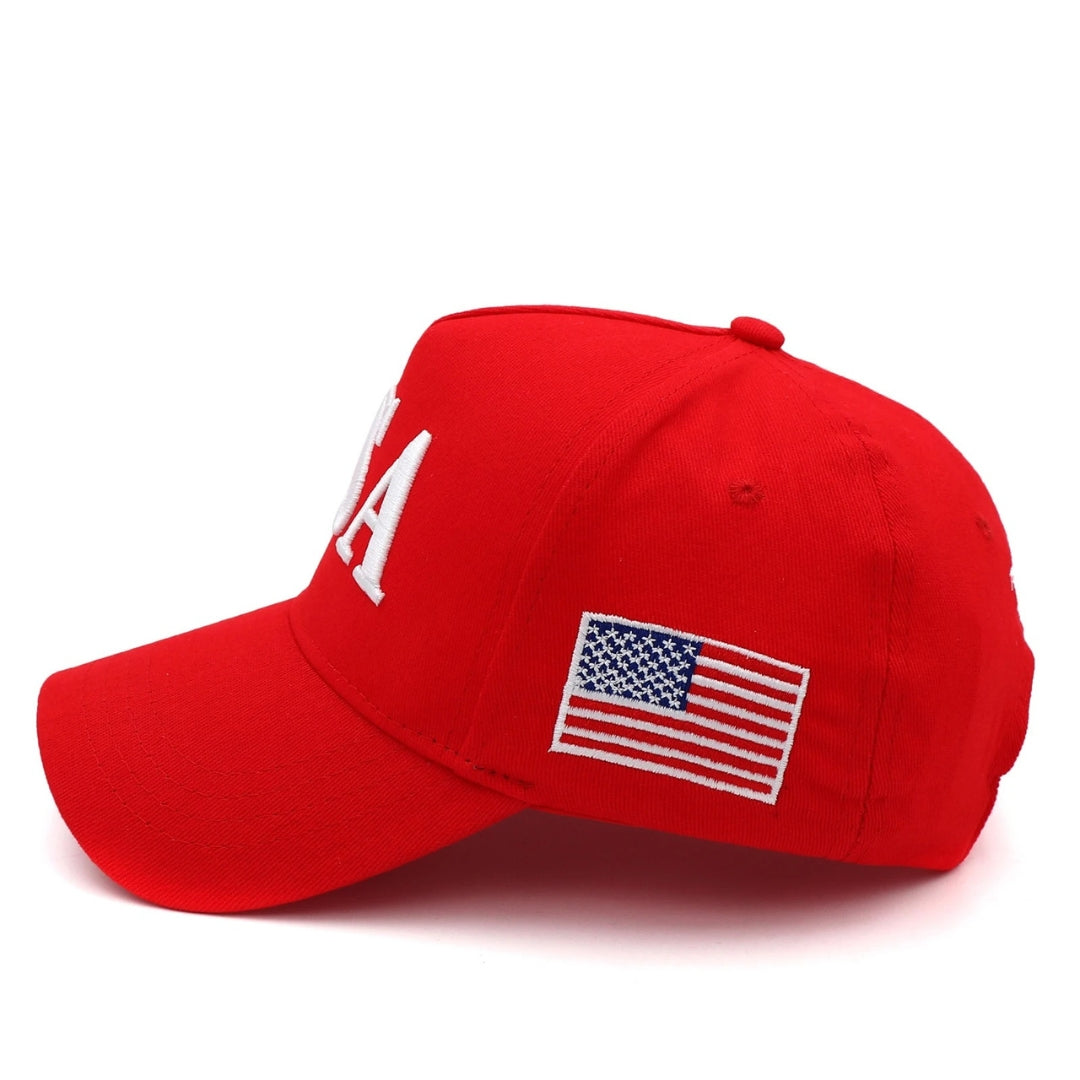 New 45-47 Donald Trump 2024 Red Baseball Caps Large Size USA Snapback President Hat Embroidery Wholesale Drop Shipping Hats