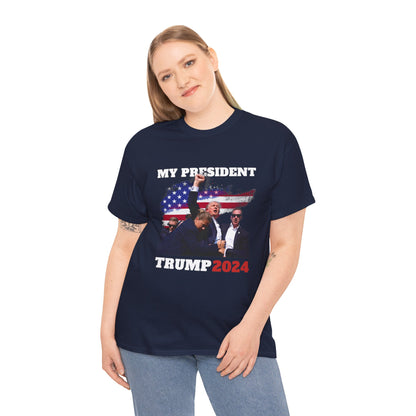 Donald Trump 2024 Survived Shot At Election Rally Unisex T-shirt