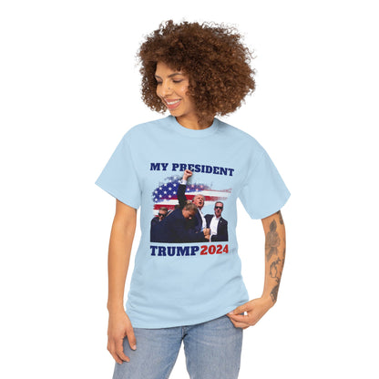 Donald Trump 2024 Survived Shot At Election Rally Unisex T-shirt