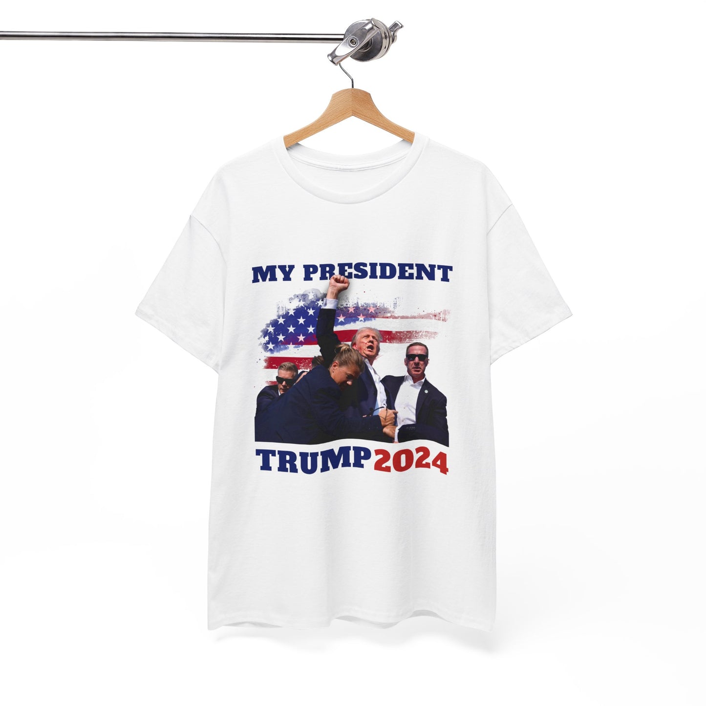 Donald Trump 2024 Survived Shot At Election Rally Unisex T-shirt