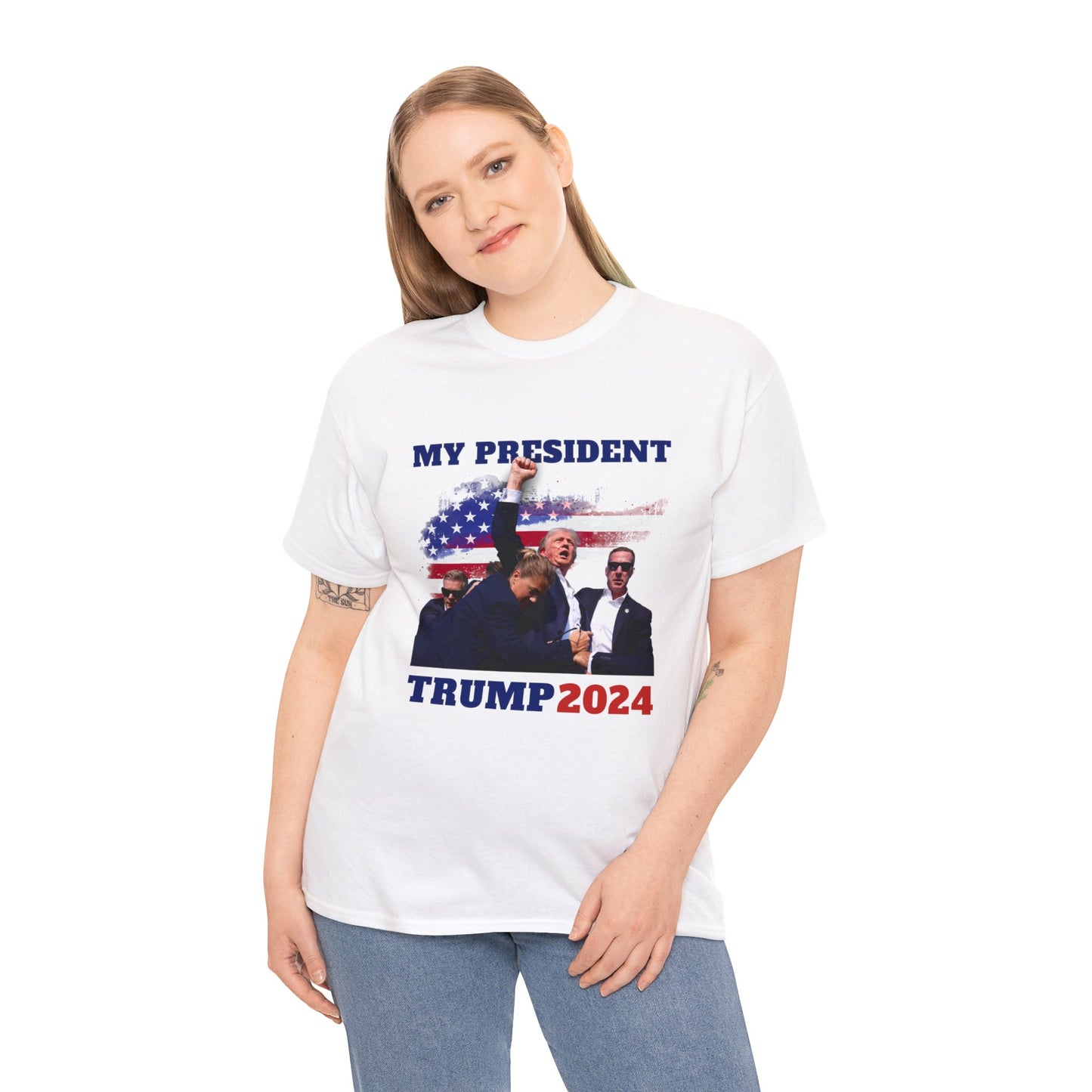 Donald Trump 2024 Survived Shot At Election Rally Unisex T-shirt