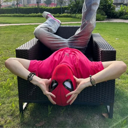 New Spider-man: No Way Home Mask Helmet Rechargeable With Remote