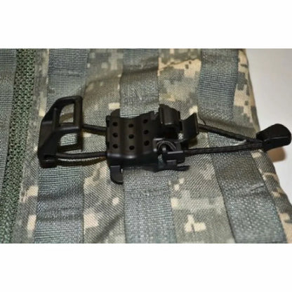 Tactical Flashlight Clip Molle Hiking Accessories Multifunction Hanging Buckle Shovel Clamp Axe Clamp Bracket Military Backpack