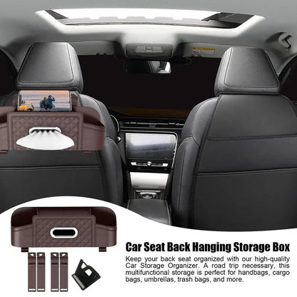 Car Headrest storage box multifunctional Car Backseat Hook Organizer Holder car seat back storage box car interior For Vehicles