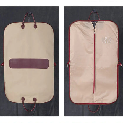 Fashion Travel Garment Bag Solid Color Suit Bag For Men Women Suit Carrier Bag