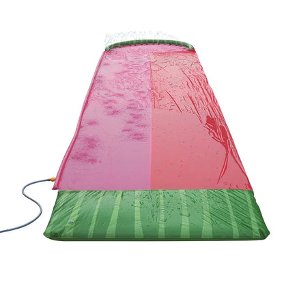 Watermelon Double Water Slide Outdoor Water Toy Children's Water Jet Slide Double Surfboard Kids Slide