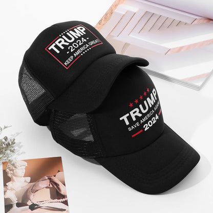 Trump 2024 US Flag Baseball Cap Trump Cotton Sunscreen Hats Adjustable Camo Trump Supporters Cap Trump Supporters Hat