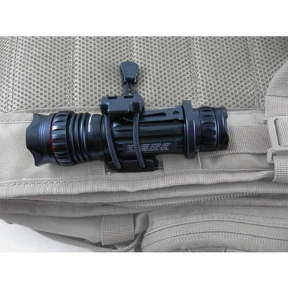 Tactical Flashlight Clip Molle Hiking Accessories Multifunction Hanging Buckle Shovel Clamp Axe Clamp Bracket Military Backpack