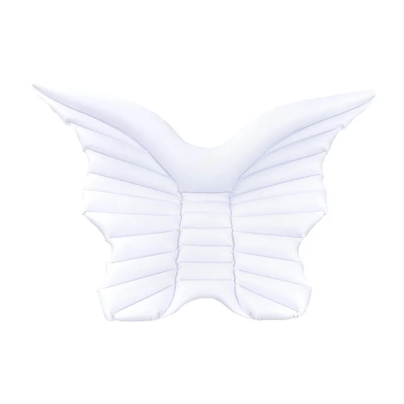 Ins Angel Wings Floating Row Floating Bed Mount Water Supplies Pool Floaties  Pool Floats  Inflatable Toys  Big Sea Mattress